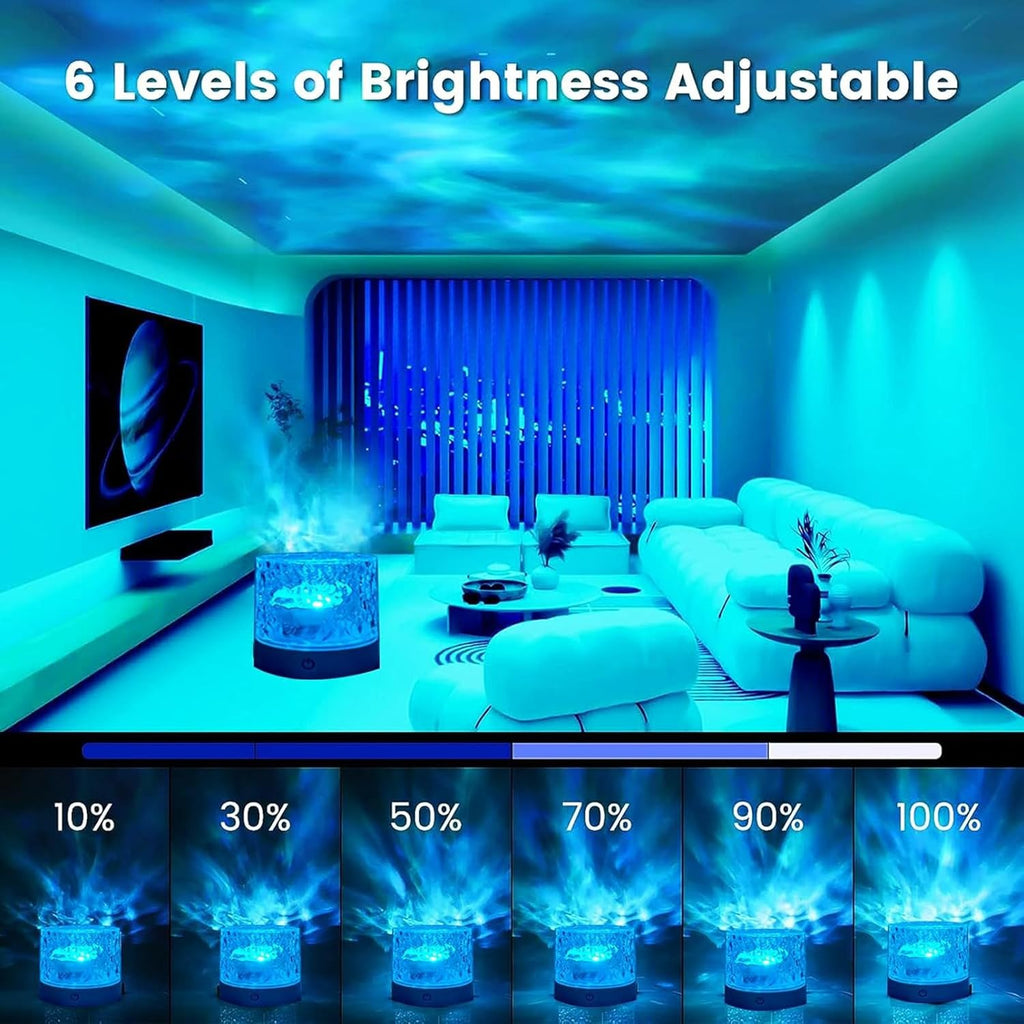 Water Ripple Lamp night mode