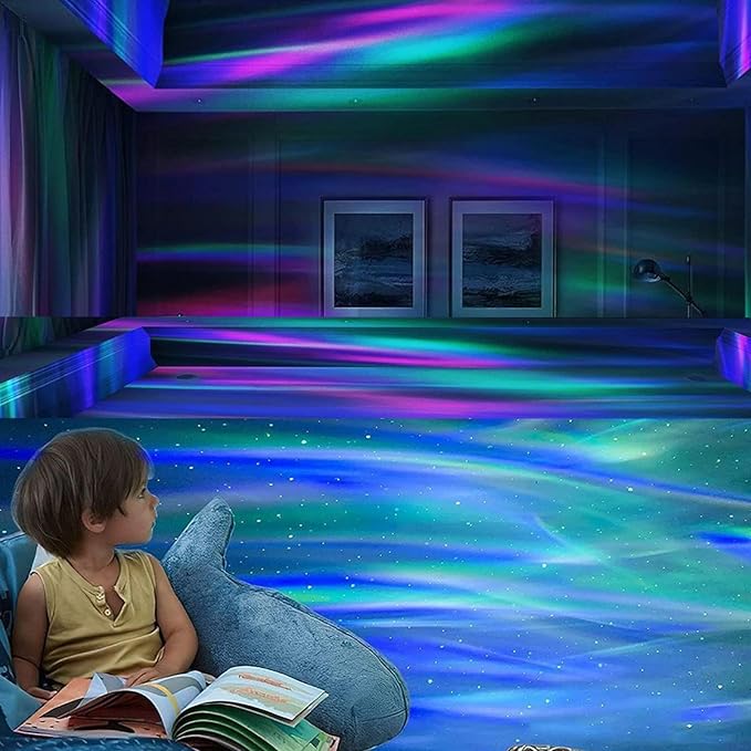 Led Aurora Night Light Projector