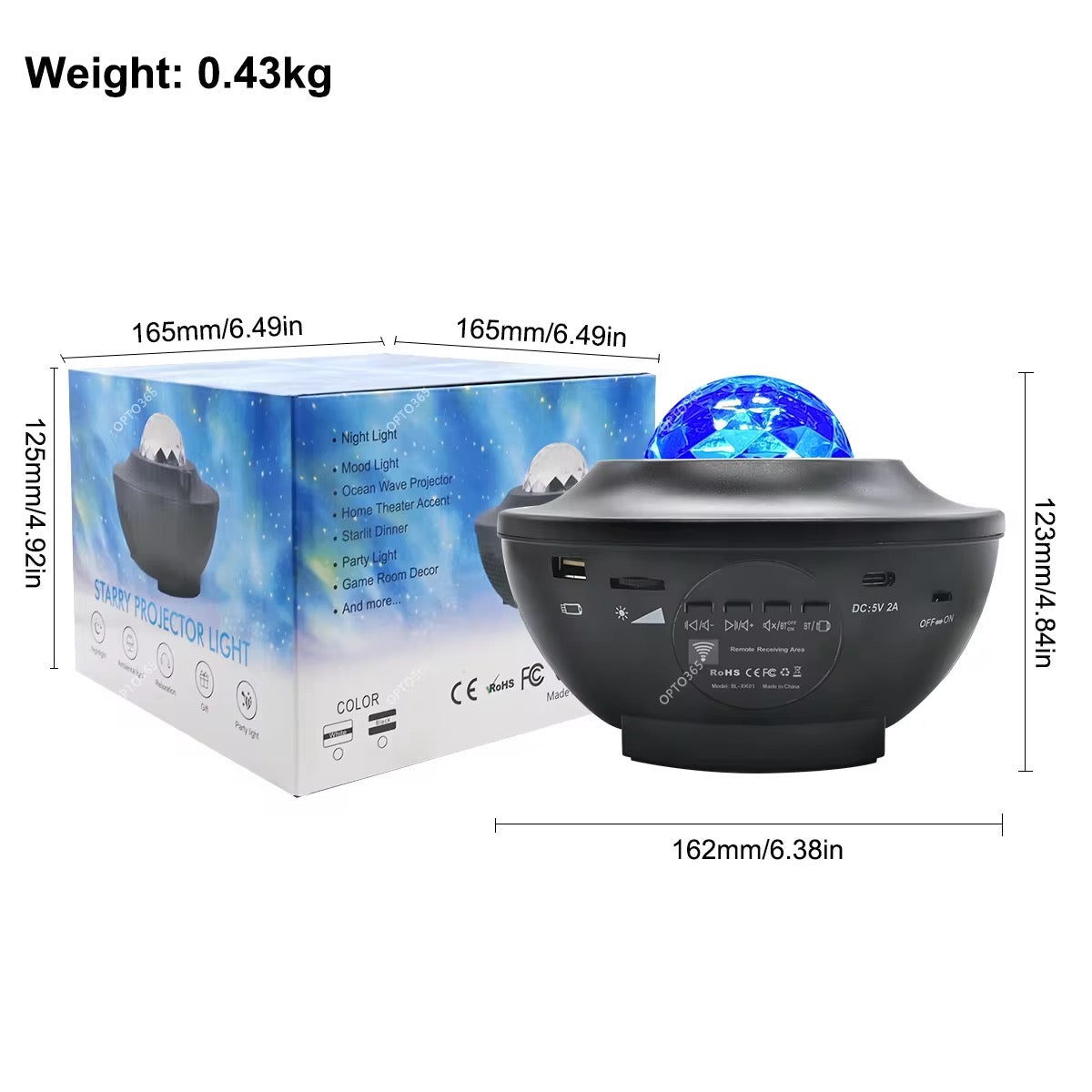 Starry Projector Light