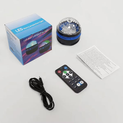 Remote Control RGB Aurora Night Light Projector