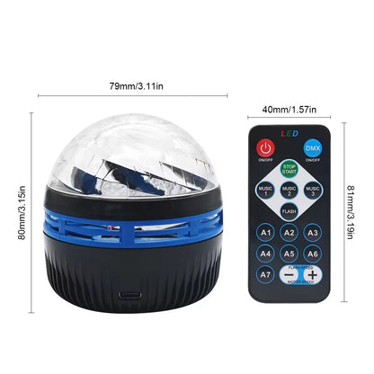 Remote Control RGB Aurora Night Light Projector