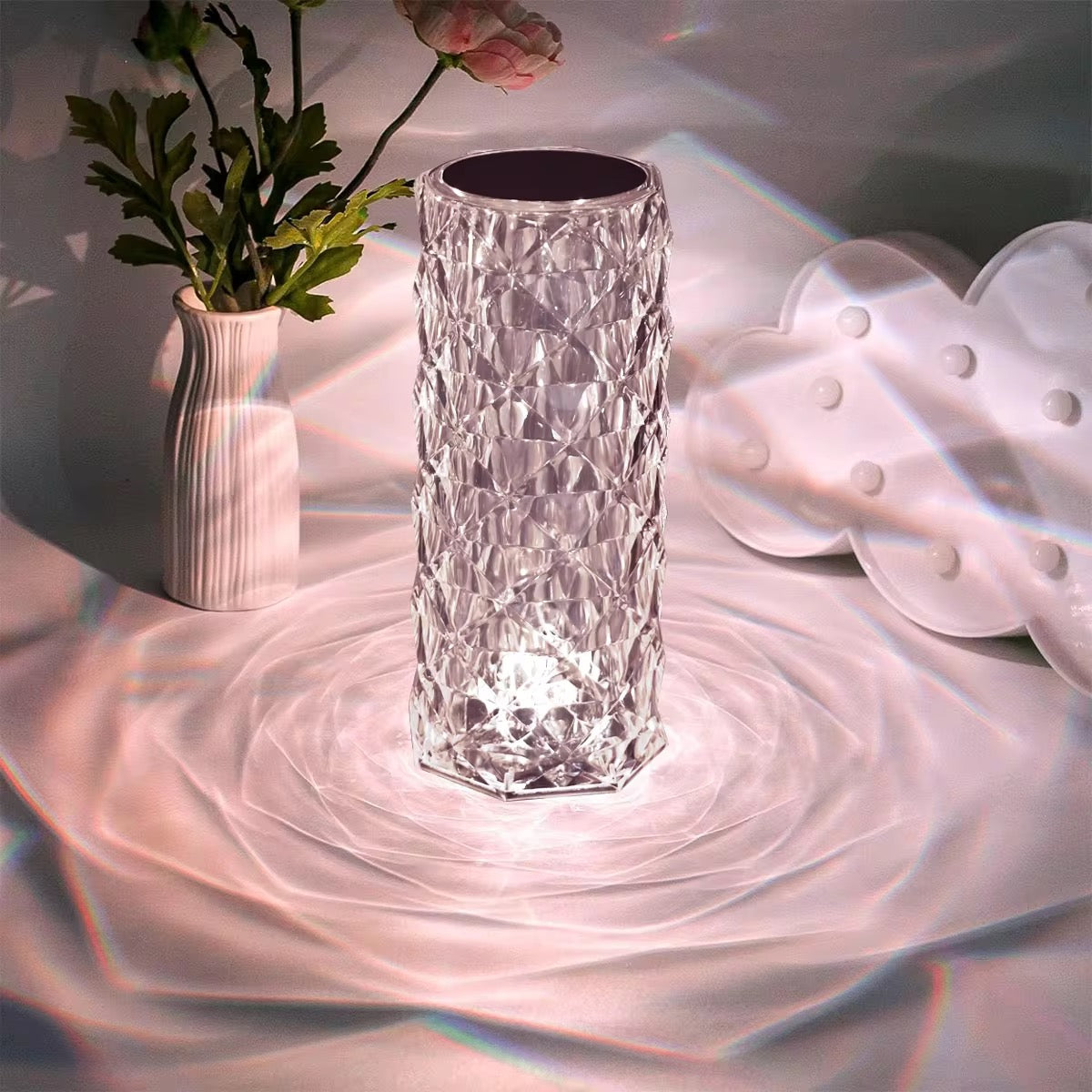 Rose Diamond Lamp