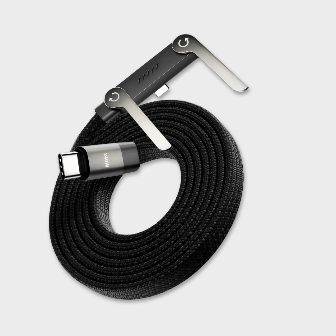 240W Charging Cable Stand - Side View